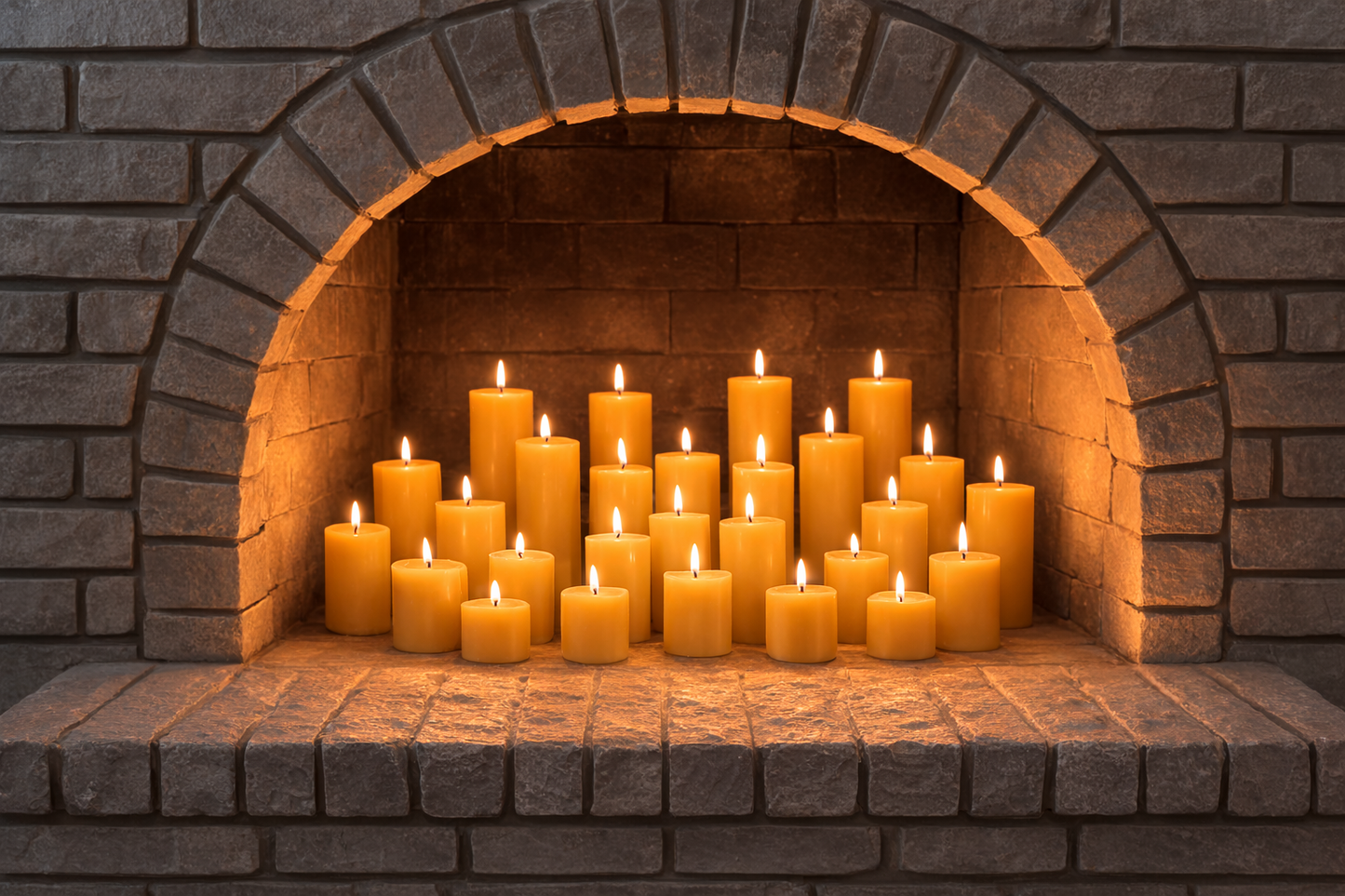 Assorted Fireplace Pillars